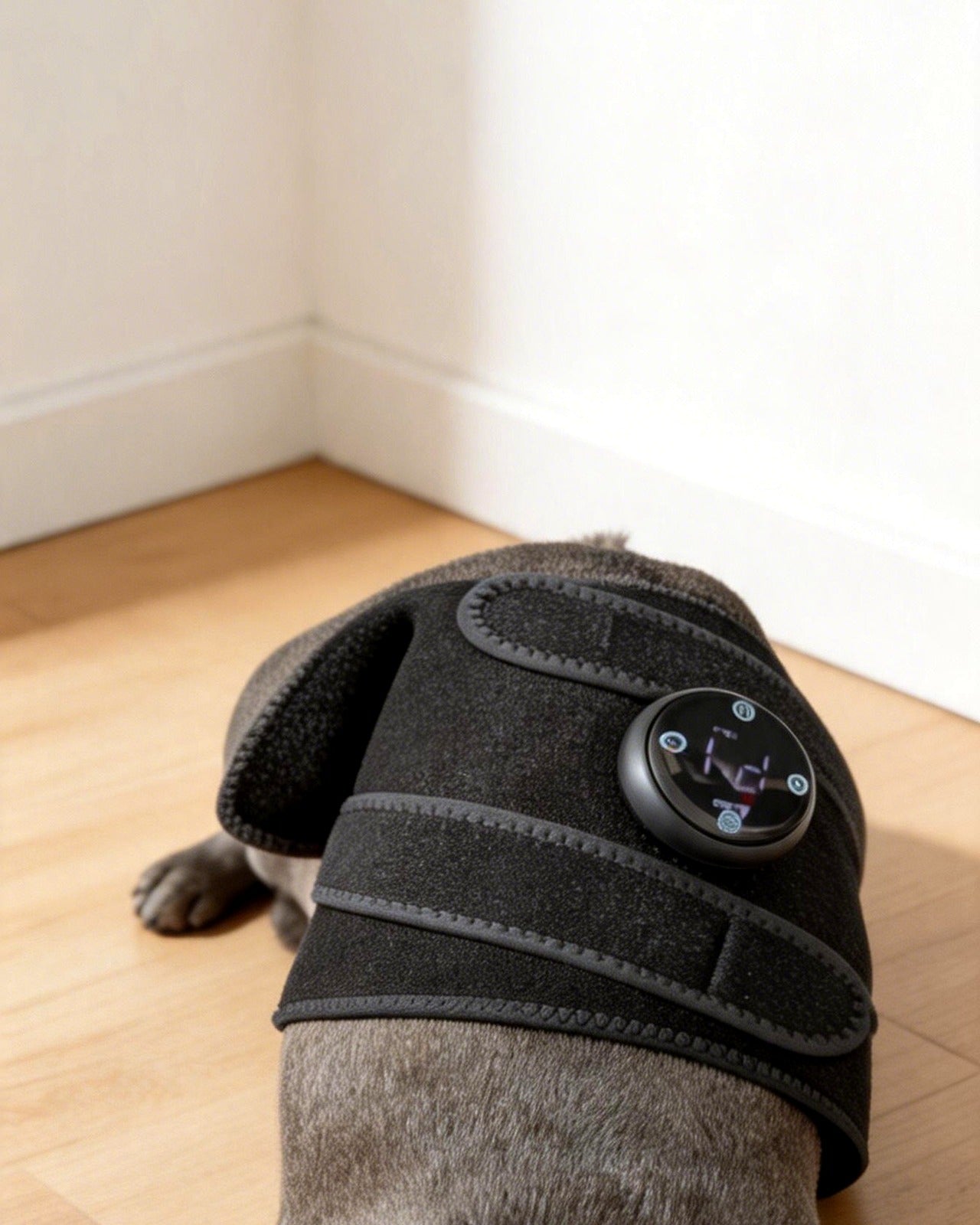 Pet using the Zentoo pad at home
