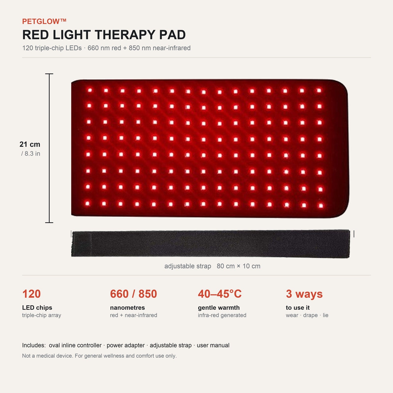 Zentoo pad dimensions and specifications